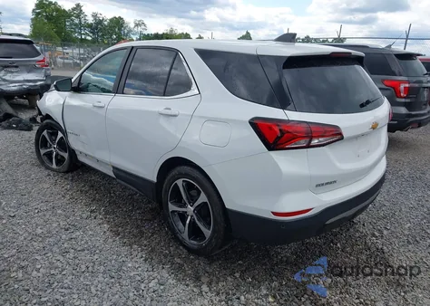 2024 Chevrolet Equinox Awd Lt из США, поврежденный, VIN 3GNAXUEG2RS219522